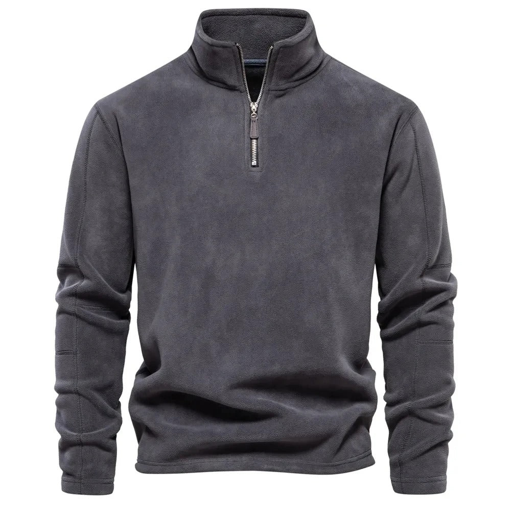 Warme fleece trui voor heren