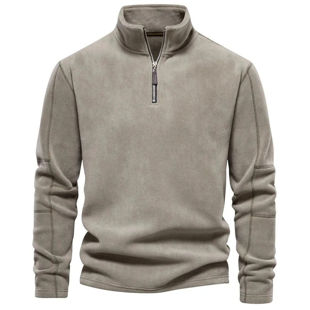 Warme fleece trui voor heren