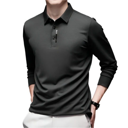 Heren casual shirt met lange mouwen