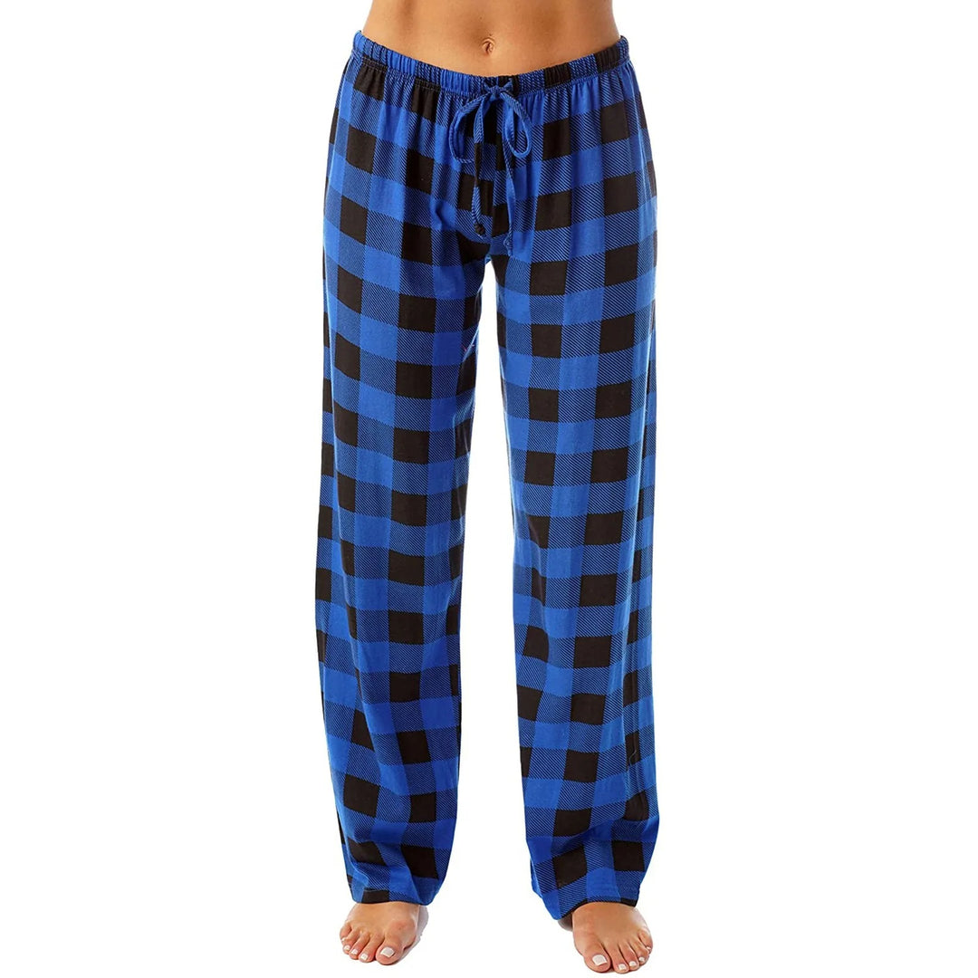 Geruite pyjama voor dames
