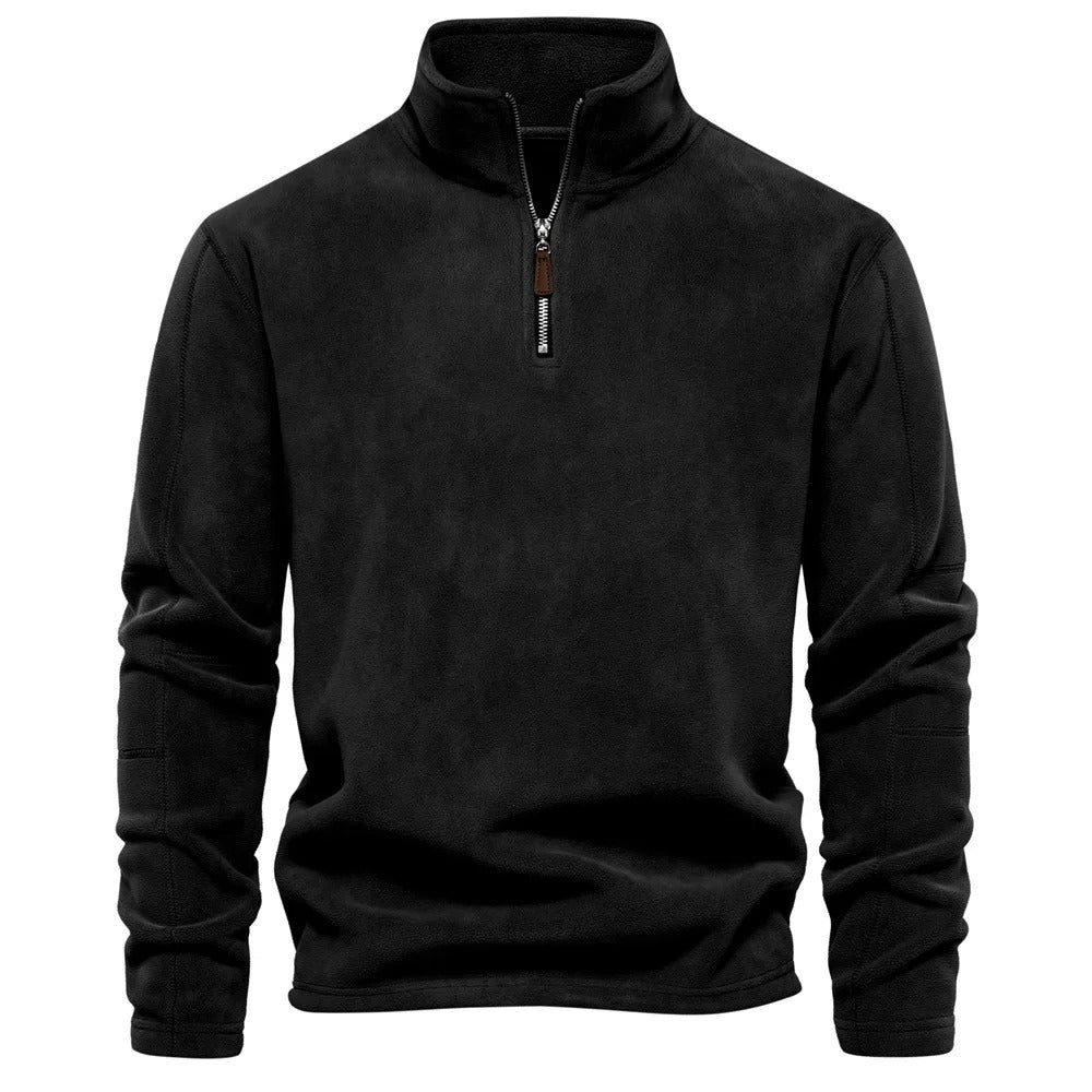 Warme fleece trui voor heren