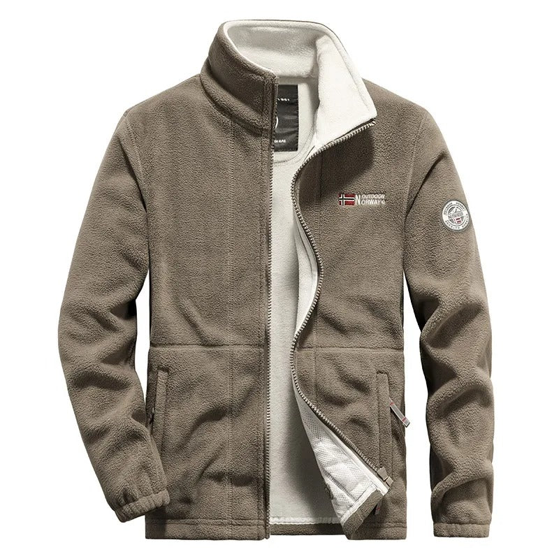 Heren Dicken Polar Fleece Jas