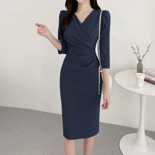 V-hals bodycon zomerjurk voor dames