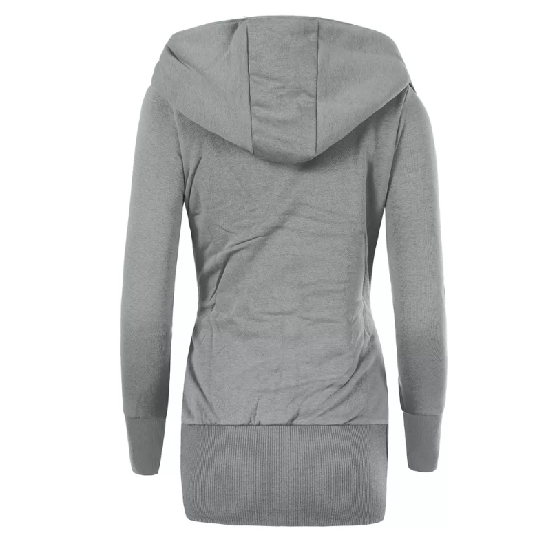 Fleecevest met capuchon voor dames