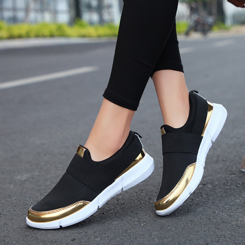 Women's Ademende Slip-On Schoenen Belleza