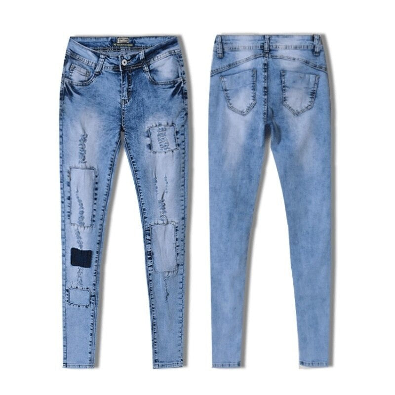 Vrouw Skinny Jeans Belleza