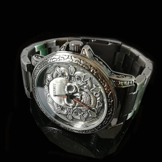 Schedel Gezicht Horloge Belleza