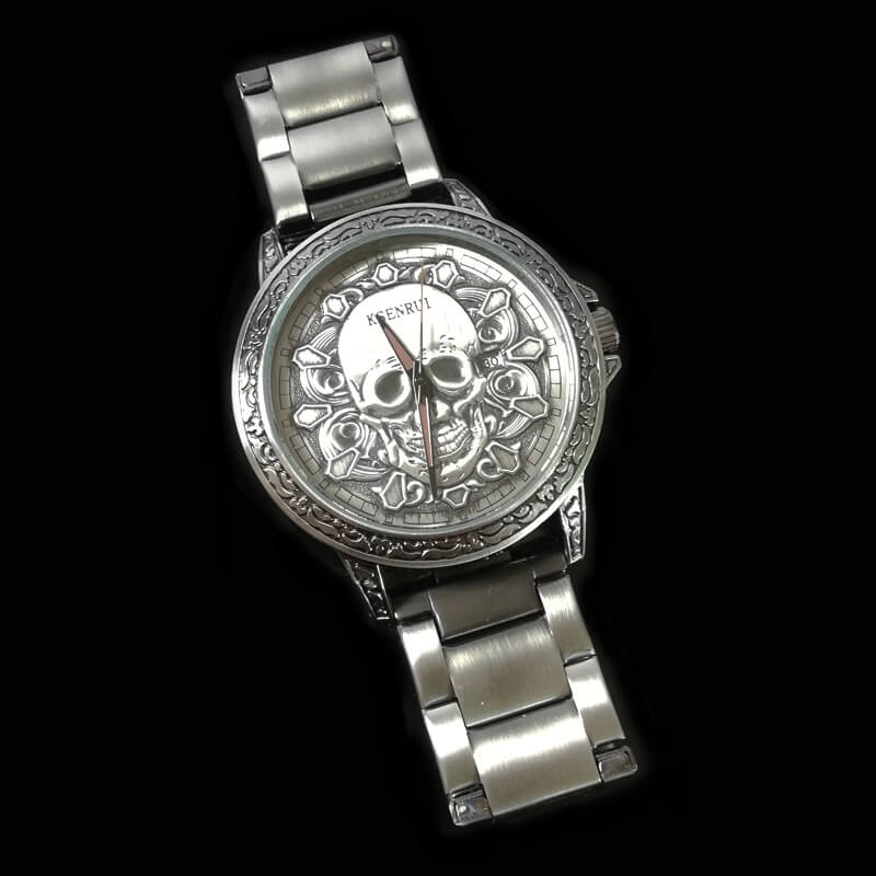 Schedel Gezicht Horloge Belleza