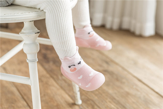 Baby's Warm Gebreide Sokken Schoenen