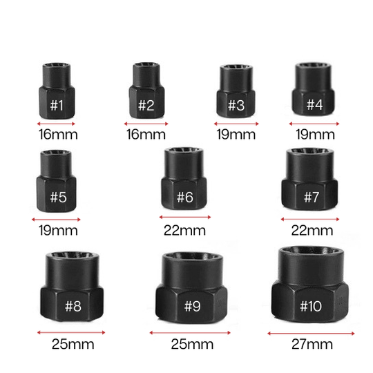 Beschadigde bout verwijderaar Belleza