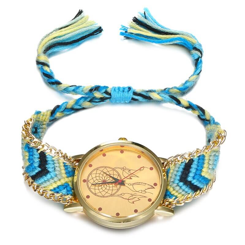 Geweven dromenvanger horloge Belleza