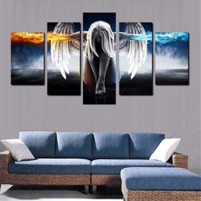 Engelen Muur Canvas Belleza
