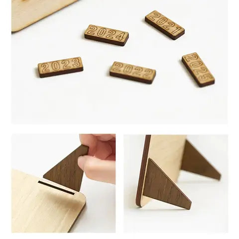 Dagelijkse Kalender Houten Puzzel