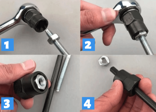 Beschadigde bout verwijderaar Belleza