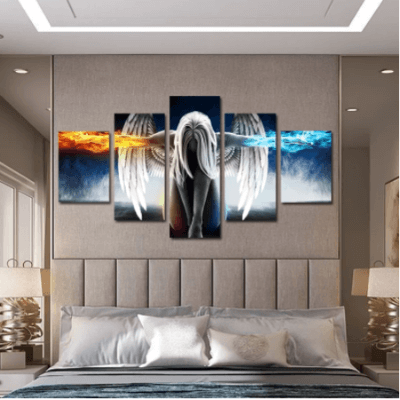 Engelen Muur Canvas Belleza