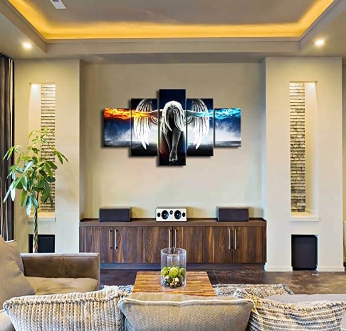 Engelen Muur Canvas Belleza