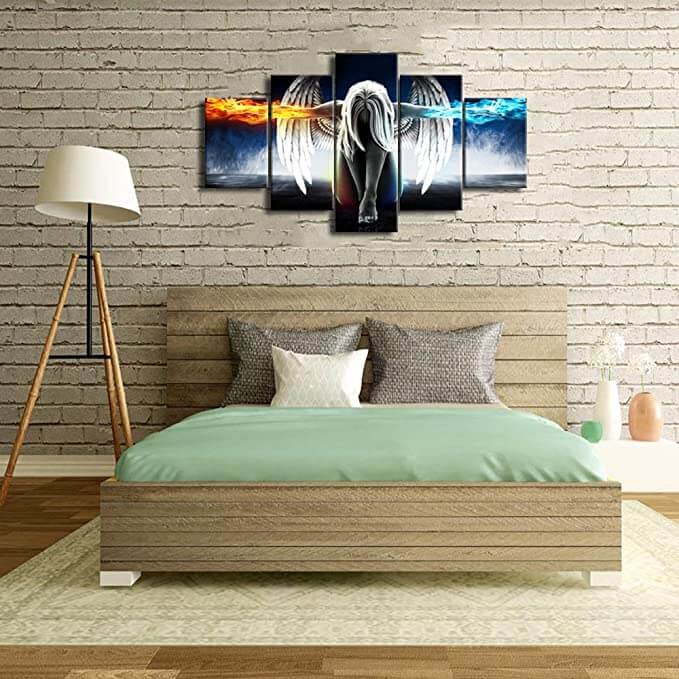Engelen Muur Canvas Belleza
