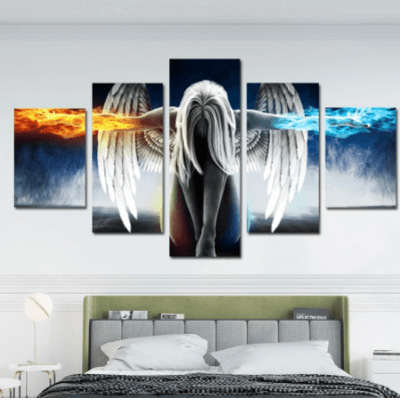 Engelen Muur Canvas Belleza