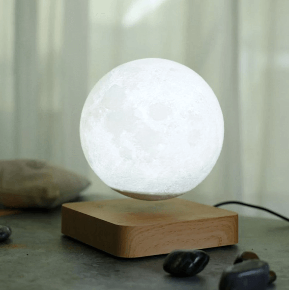 Drijvende maan nachtlamp