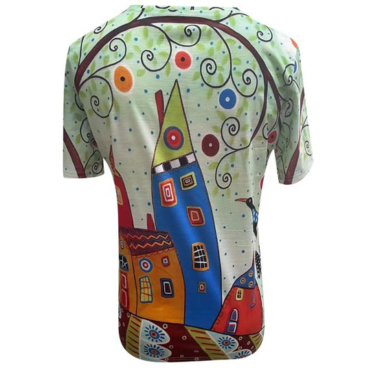 Zomer Vrouwen T-shirt Belleza