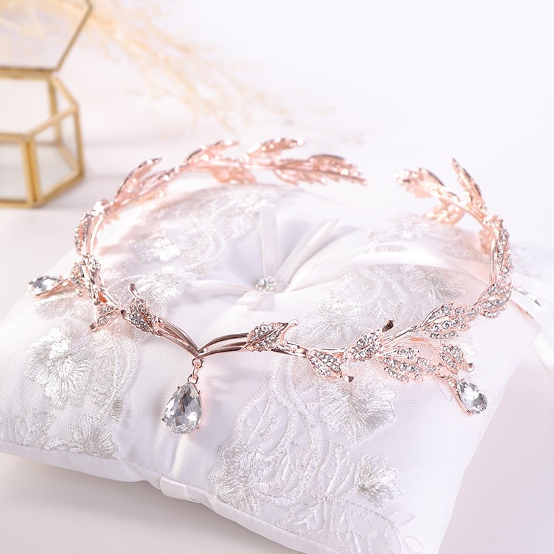 Dames Luxe Kristallen Kroon Belleza