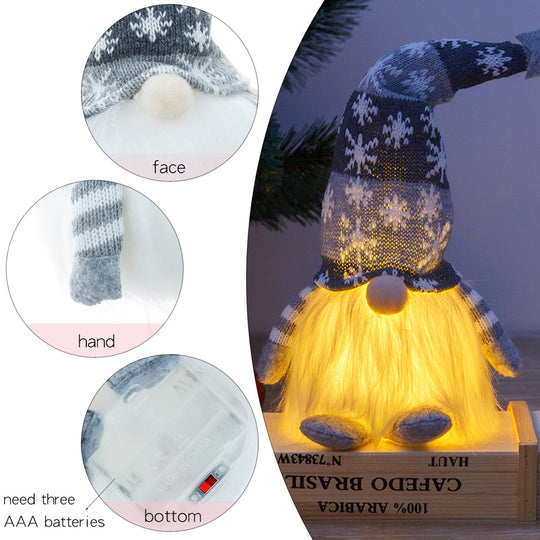 Lighted Kerst Kabouter Belleza