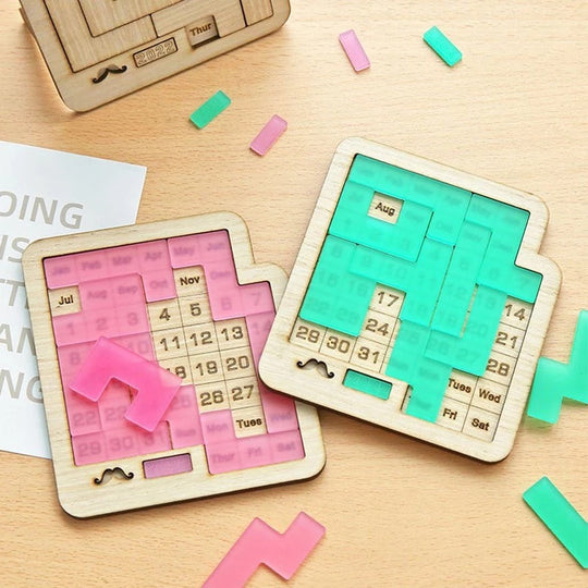 Dagelijkse Kalender Houten Puzzel