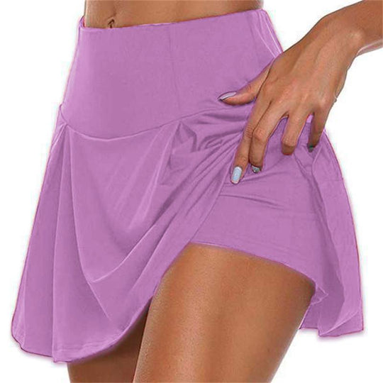 Workout Geplooide Korte Broek Belleza