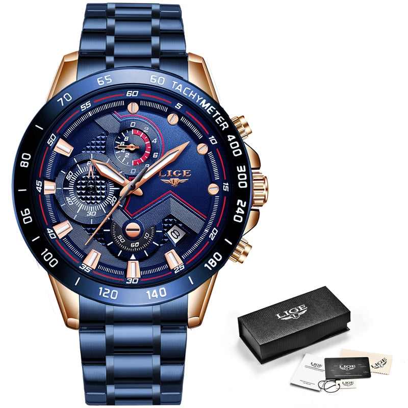 Heren Chronograaf Luxe Polshorloge Belleza