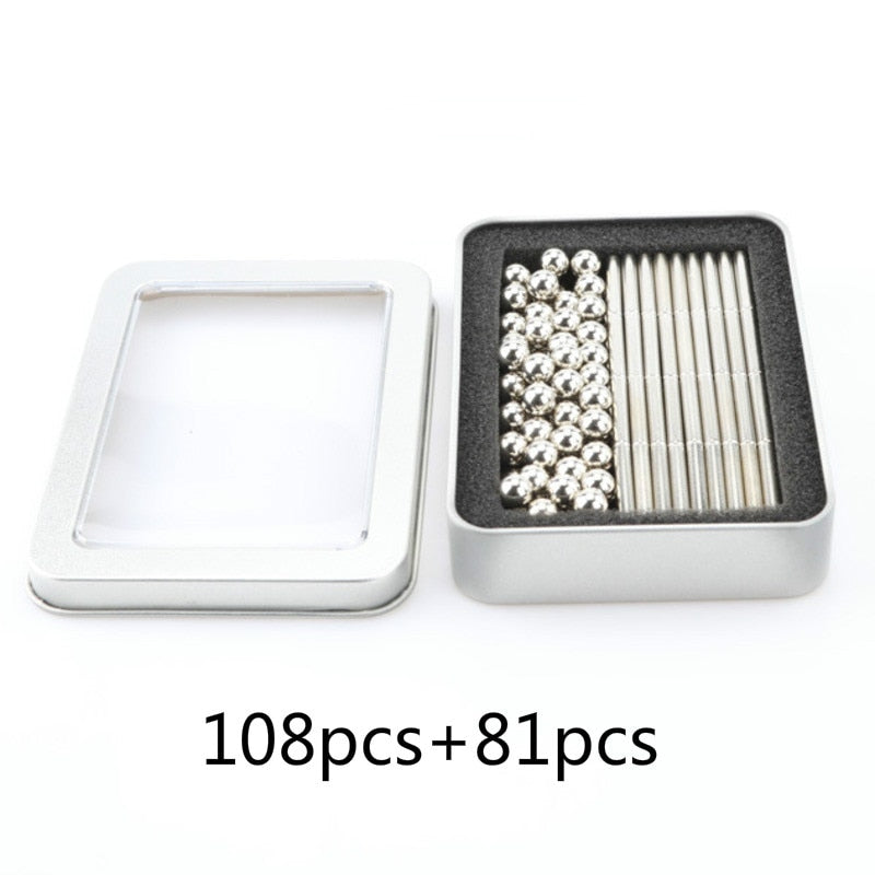 Magnetische Steel Sticks and Balls