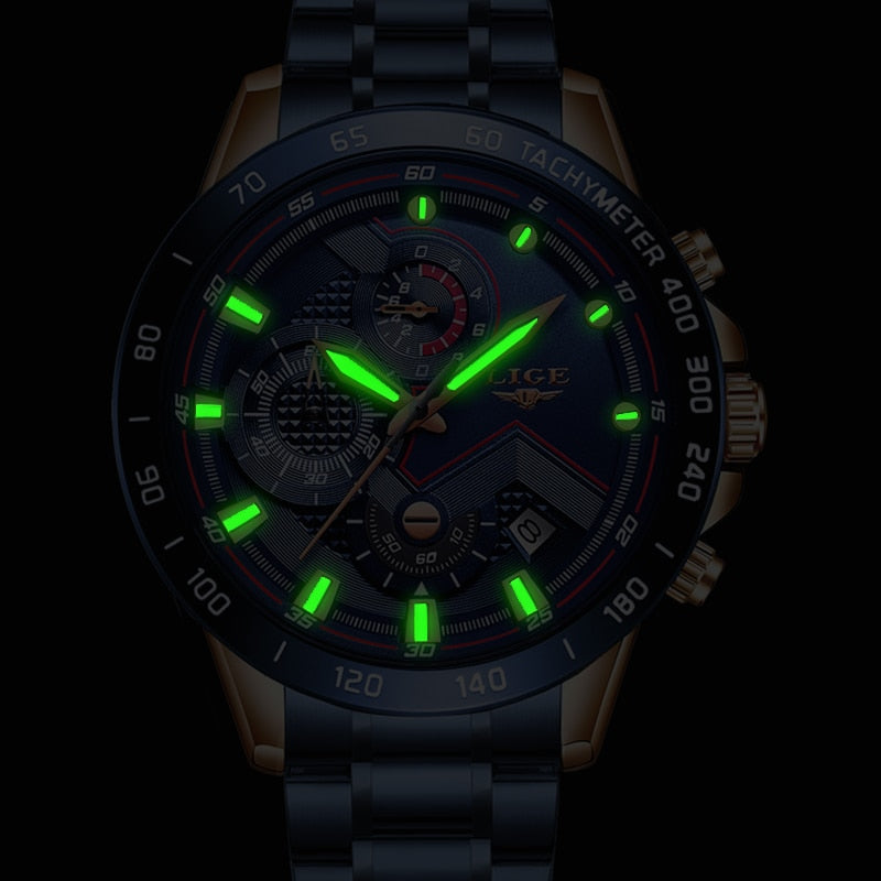 Heren Chronograaf Luxe Polshorloge Belleza