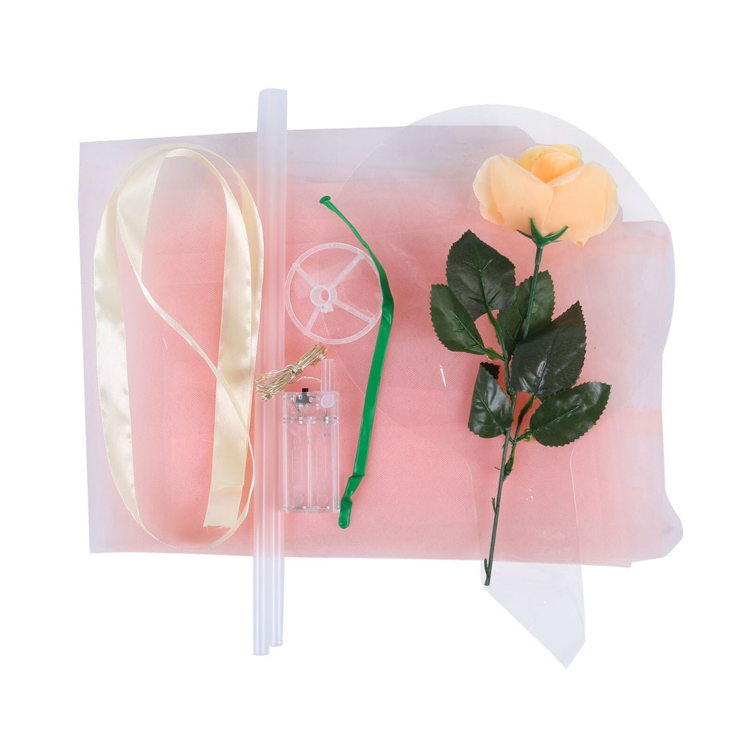 LED Lichtgevende Ballon Rozenboeket (Doe-het-zelf pakket) Belleza