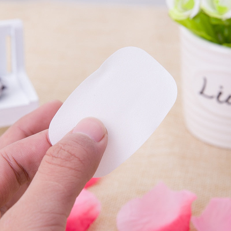 Draagbaar Hand - Zeeppapier (3 Pakken/60 Vellen) Belleza
