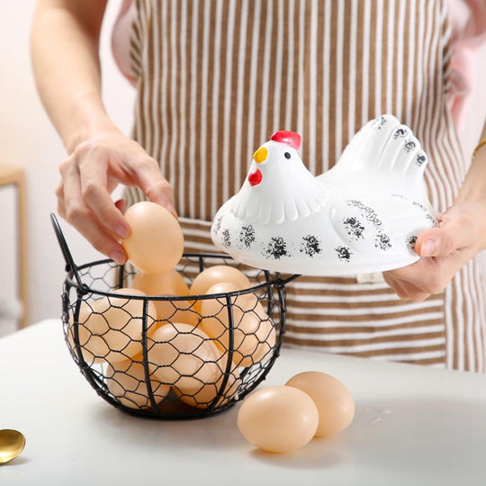 Keramisch Eier Bewaarmandje Belleza