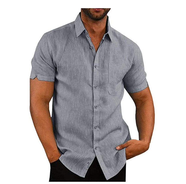 Heren Polo Shirt Met Knopen Belleza