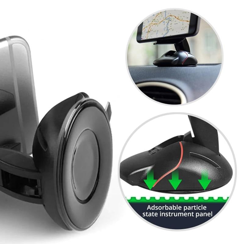 360 ° Transformeerbare Autotelefoon Mount Belleza