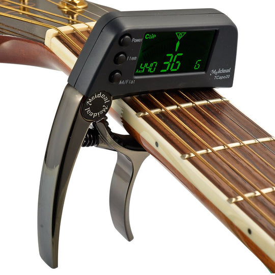 2-in-1 Gitaar Capo & Tuner Belleza