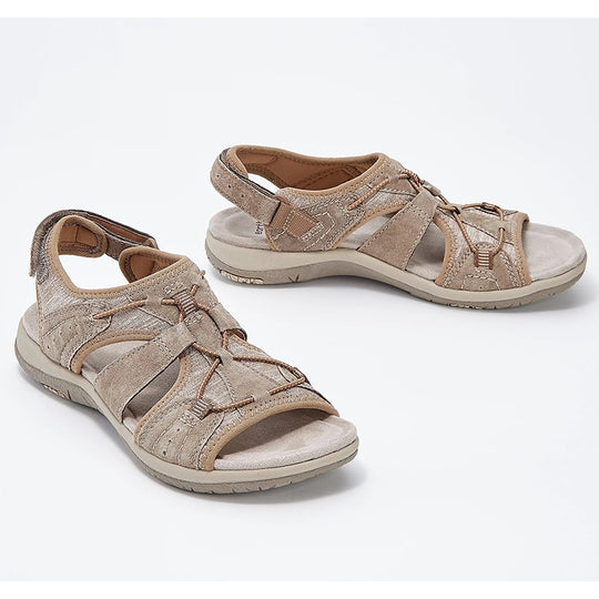 Ronde open teen sandalen Belleza