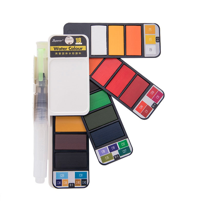 Aquarel Waterverf Schilderset Belleza