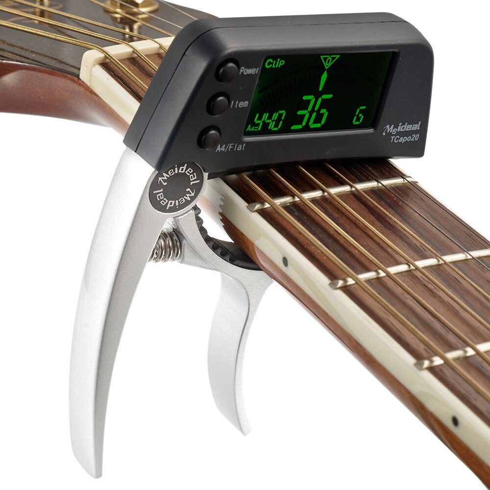 2-in-1 Gitaar Capo & Tuner Belleza