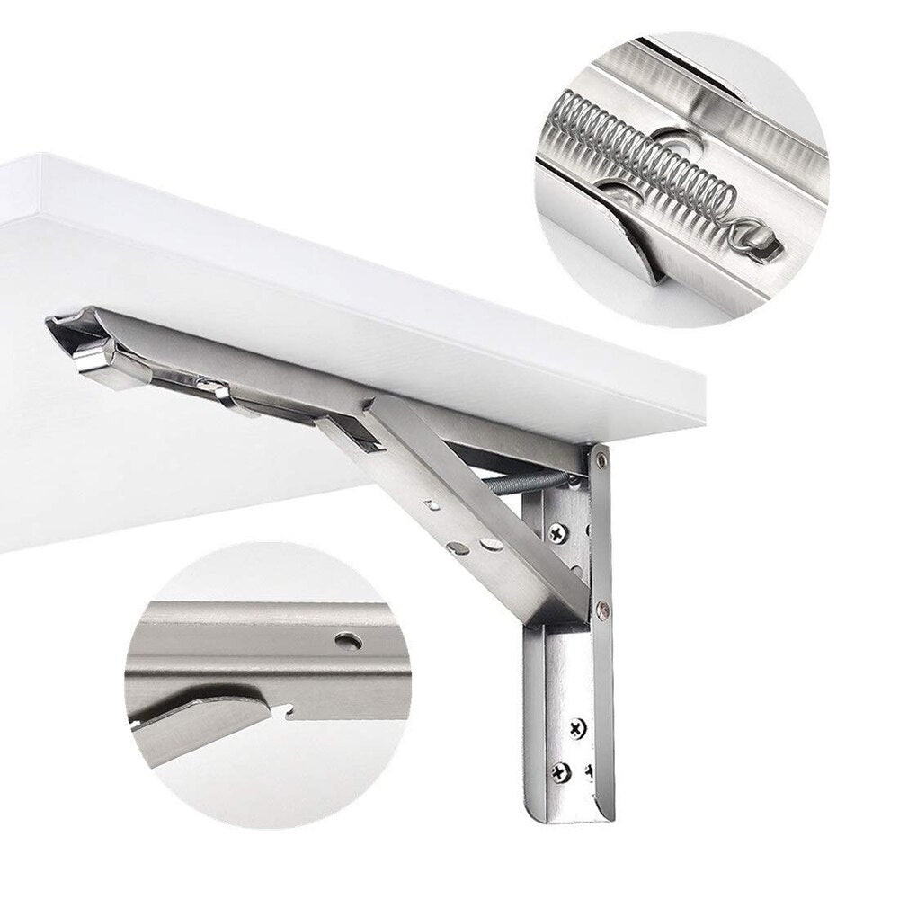Opvouwbare Muur Plank Beugel (2stuks)