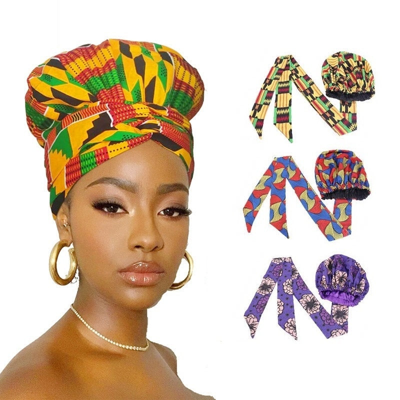 Afrikiki hoofddoek Belleza