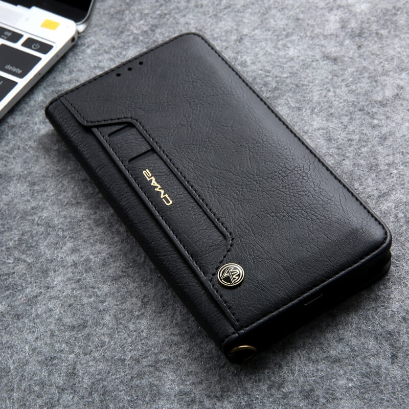 Magnetische Flip Leren Telefoon Beschermer