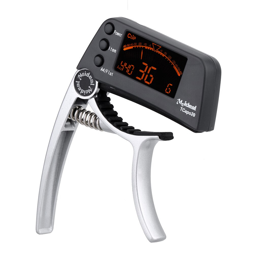 2-in-1 Gitaar Capo & Tuner Belleza