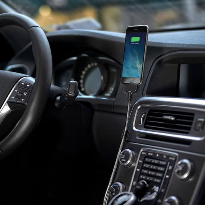 Veelzijdige telefoonstandaard oplaadkabel Belleza