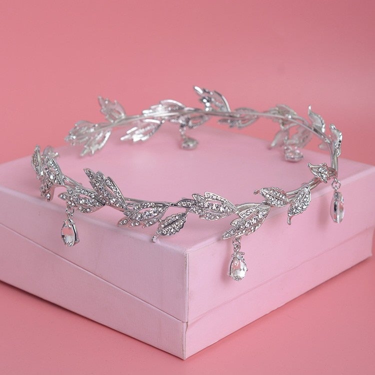 Dames Luxe Kristallen Kroon Belleza