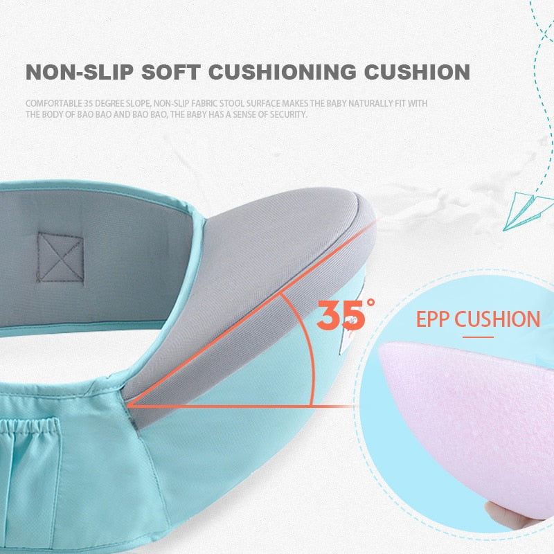 HIPSEAT | Pijnvrije Baby Heupzitdrager