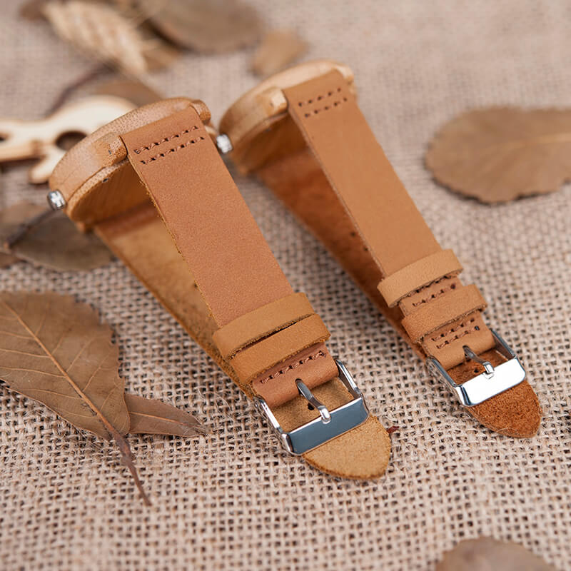 Houten horloge Belleza