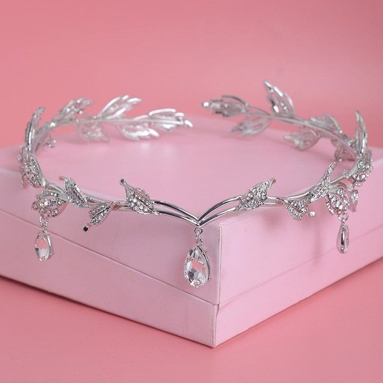 Dames Luxe Kristallen Kroon Belleza