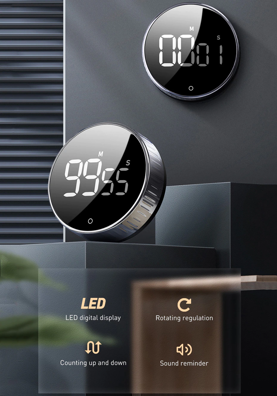 Mangetische Digitale Timer Belleza